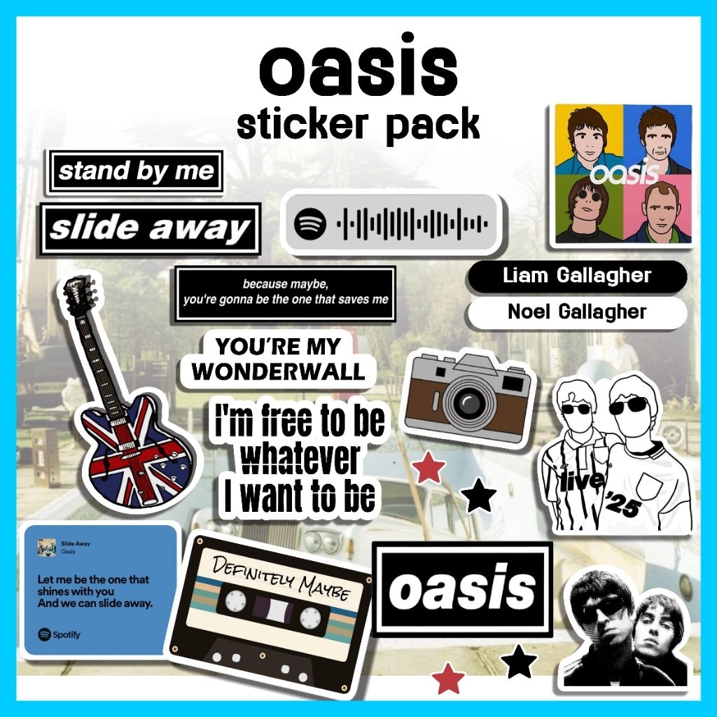 STICKER OASIS PACK | STICKER BAND OASIS | STICKER ANTI AIR