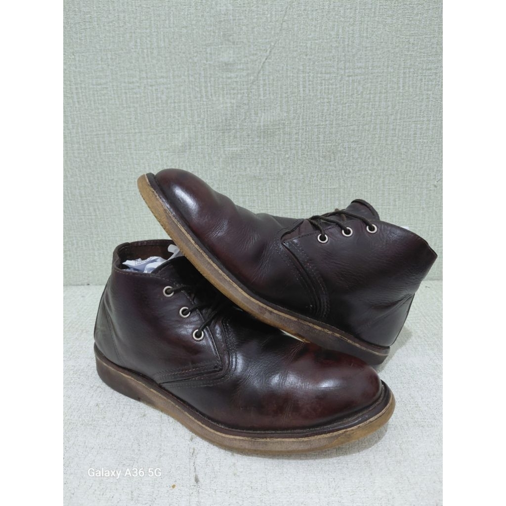 Redwing heritage 3141 classic chukka bootsize 44.5  insole 29 cm