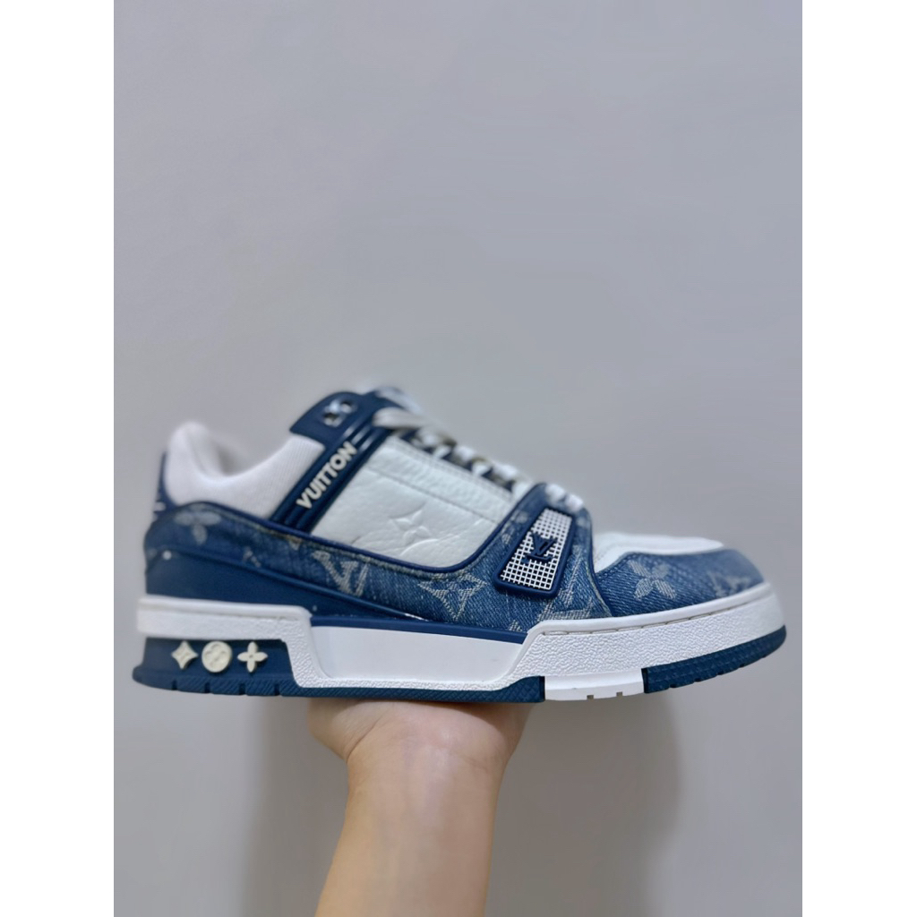 Sepatu Casual Wanita LV Denim