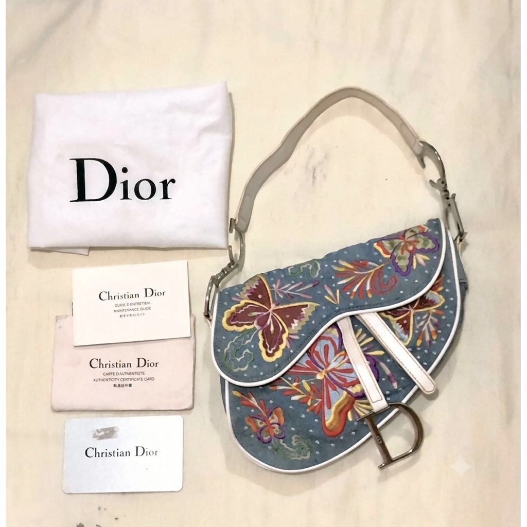 preloved dior saddle vintage // dior rare // christian dior (BACA DESC)