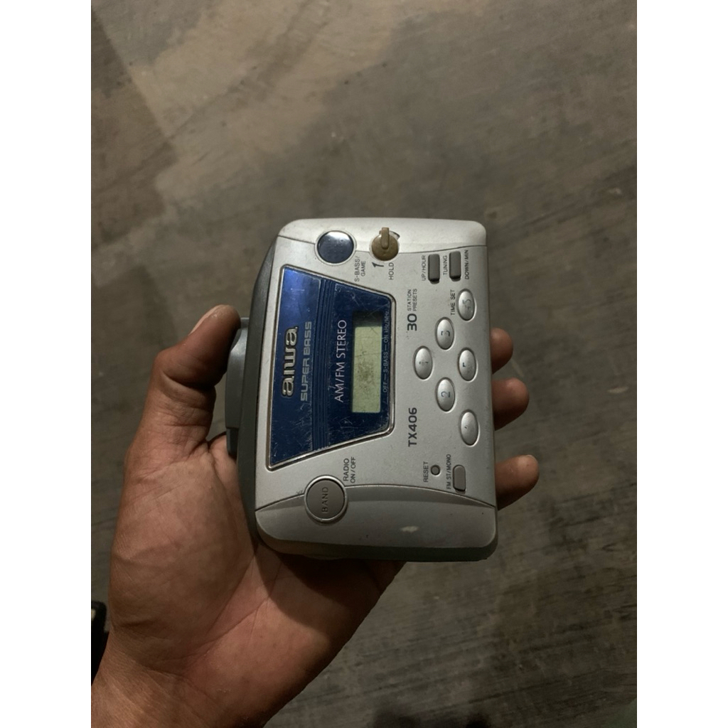 walkman aiwa TX406