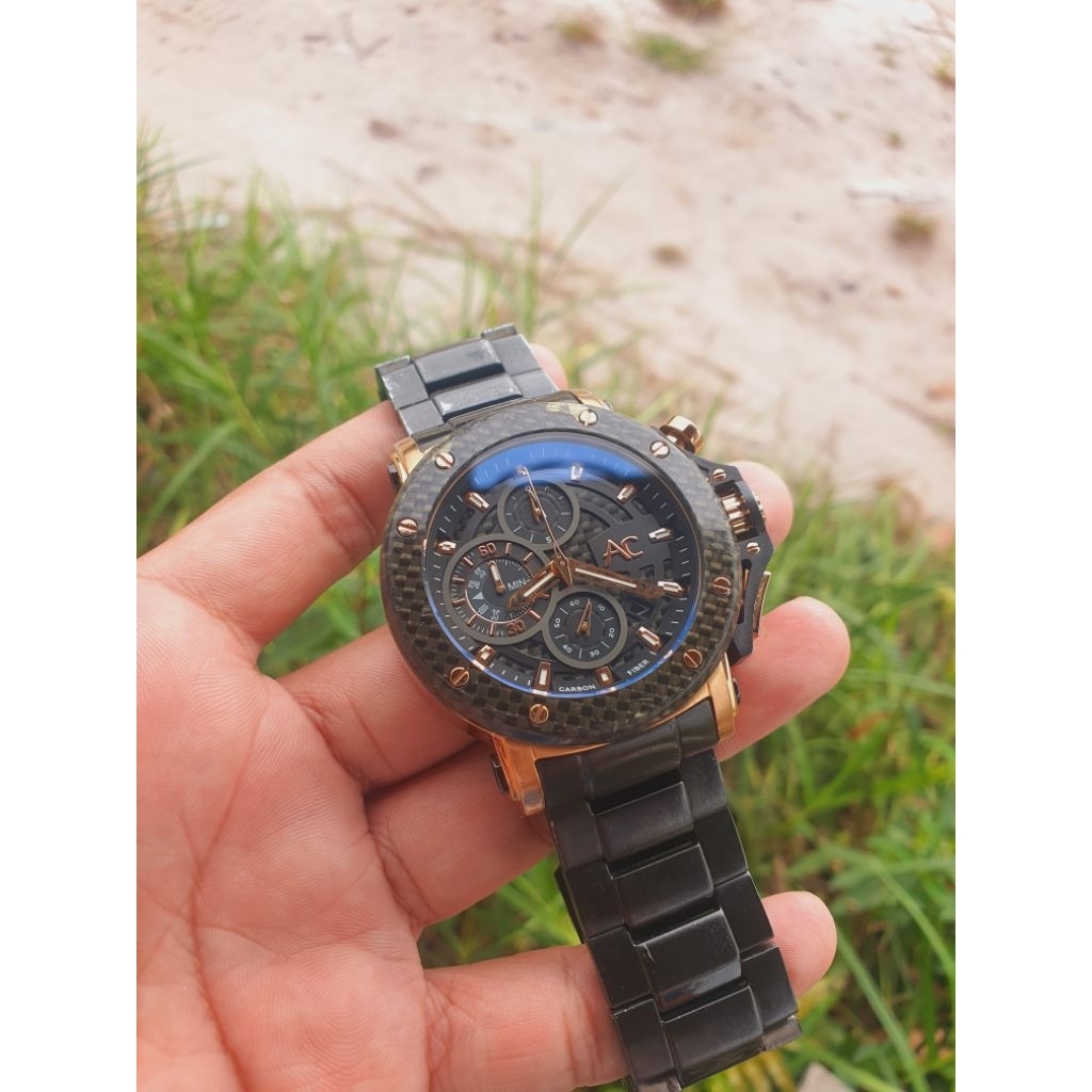 Jam alexandre christie 9205 carbon rosegold