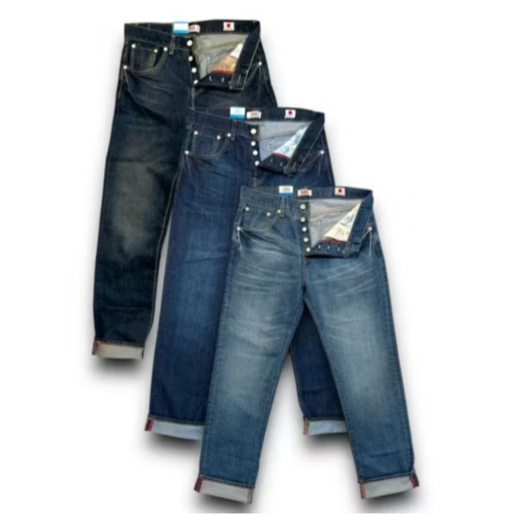 Celana Jeans Panjang Pria 501 Japan