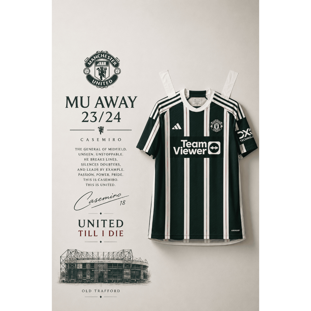 Manchester United Away 2023/2024, MU Away 23/24 Casemiro