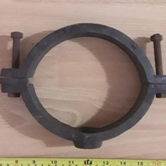 KLEM SADLE BESI 6" x 1/2" 6" x 3/4" 6" x 1" SADLE CLAMP KLEM SADEL KLEM SEDEL
