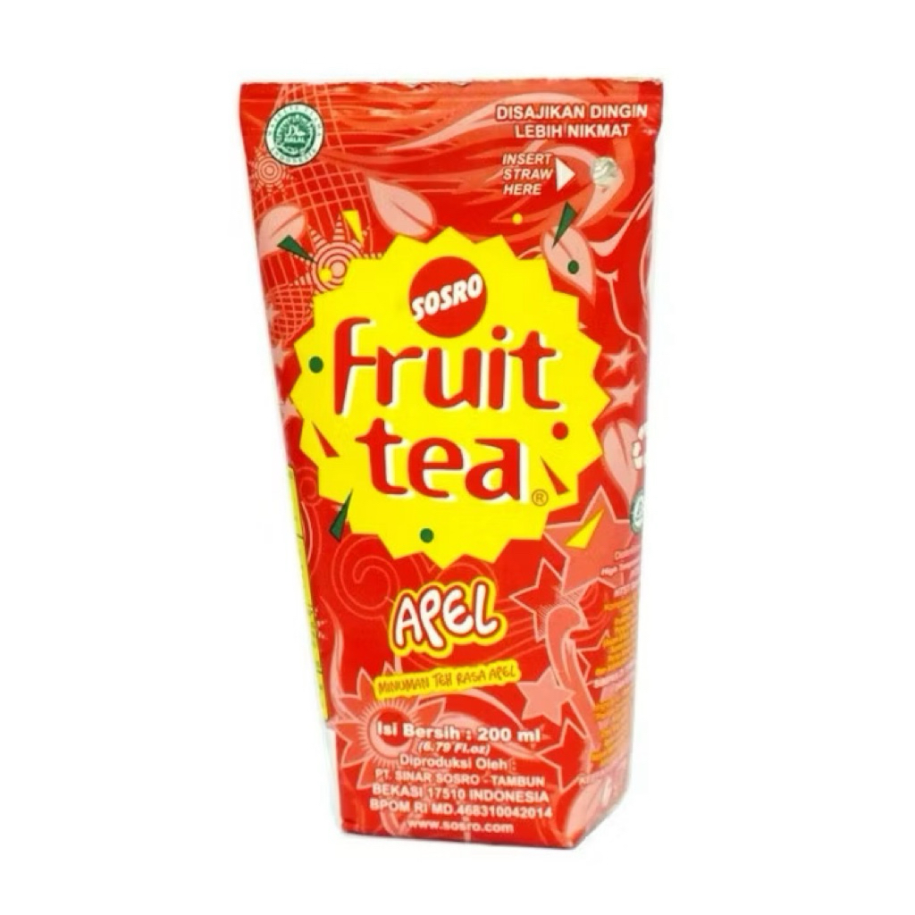 Fruit Tea Gengam 200ml / Fruit Tea Sosro