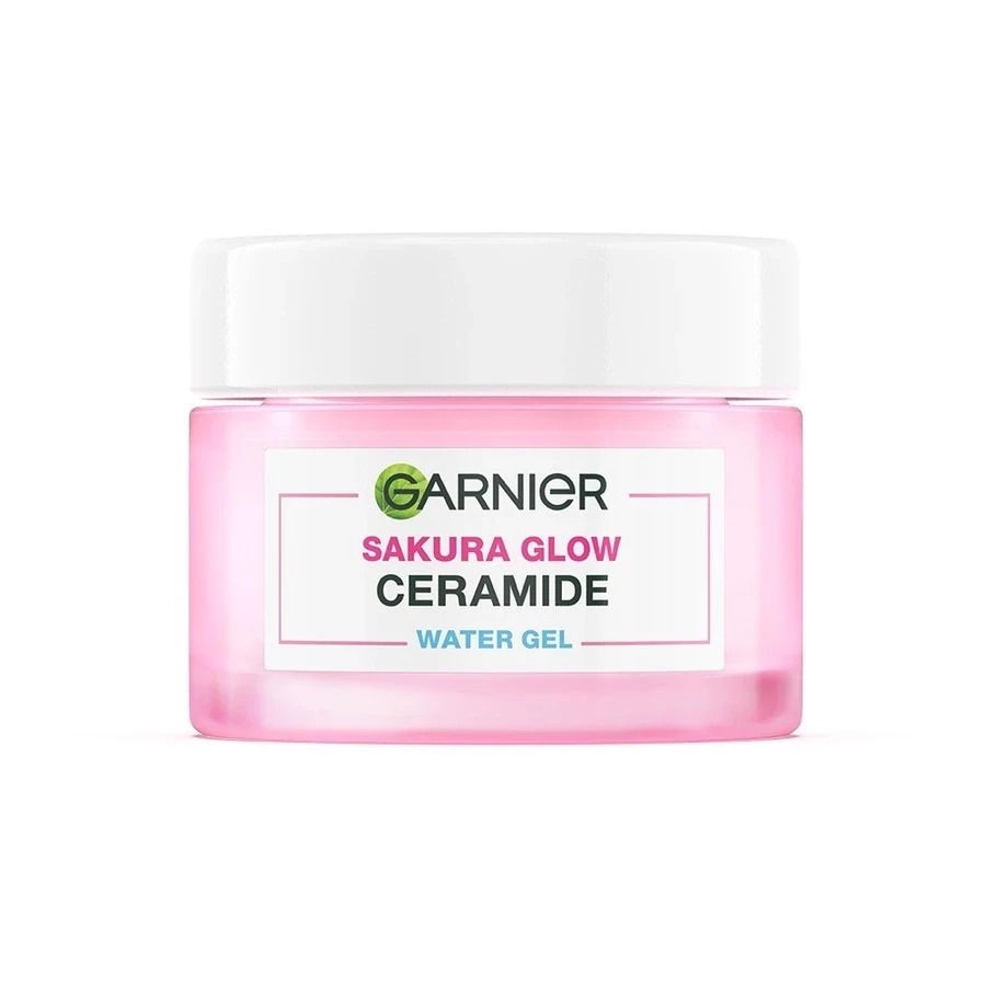 GARNIER - Sakura Glow Ceramide Barrier Moisturizer Gel 50ml | Skincare Water Gel Pelembab Ringan Men
