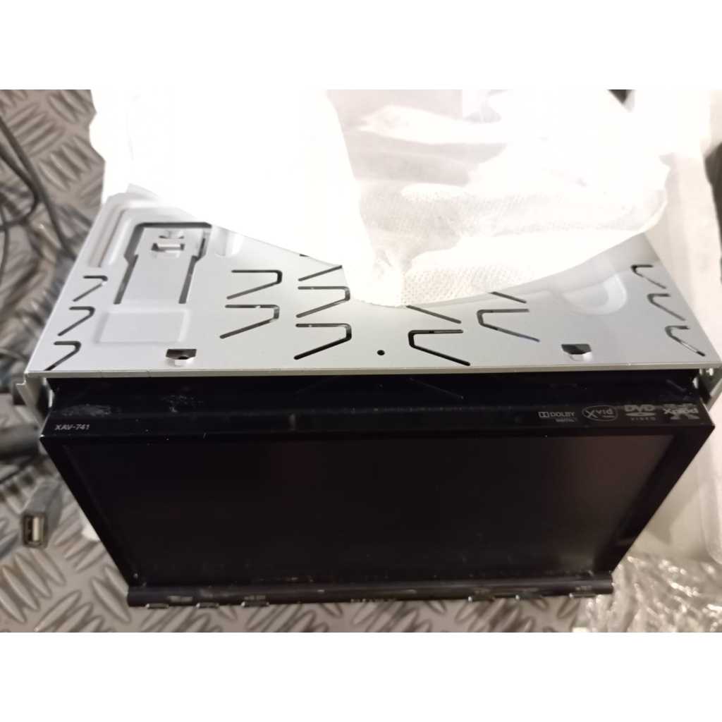 3001 TD Sony Xplod 5,1" XAV 741 MirrorLink Komplit Dus Kabel spt baru,