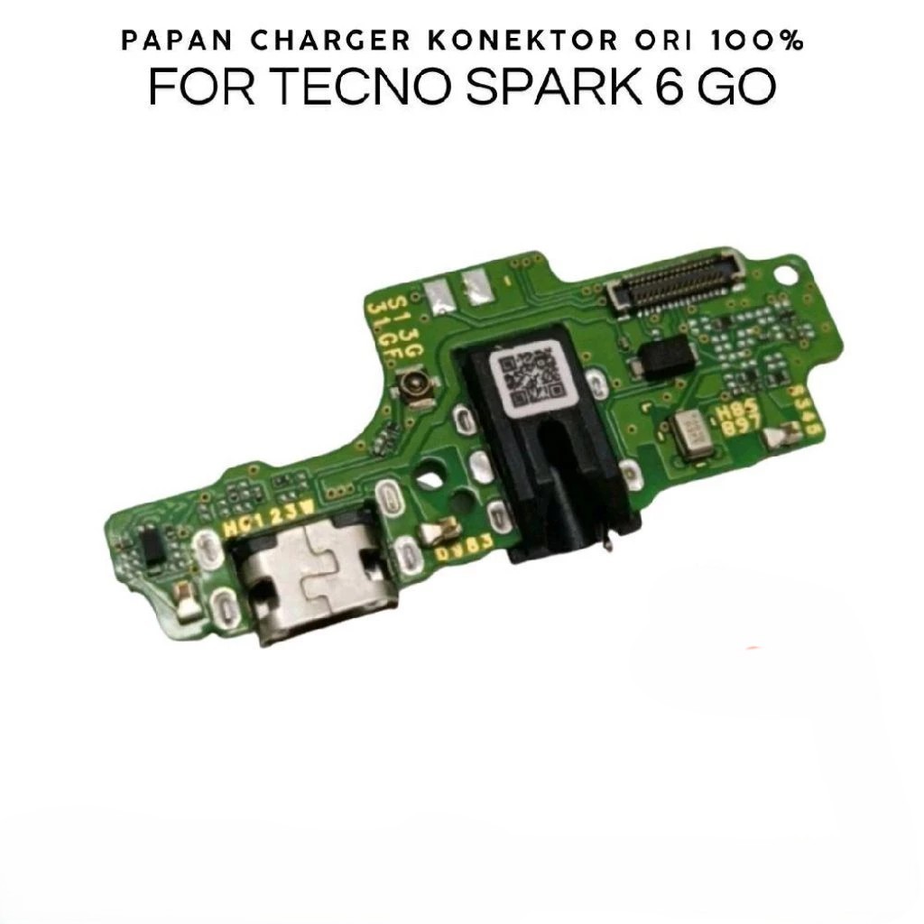CON CAS PAPAN CHARGER TECNO SPARK 6 GO OGSUPER