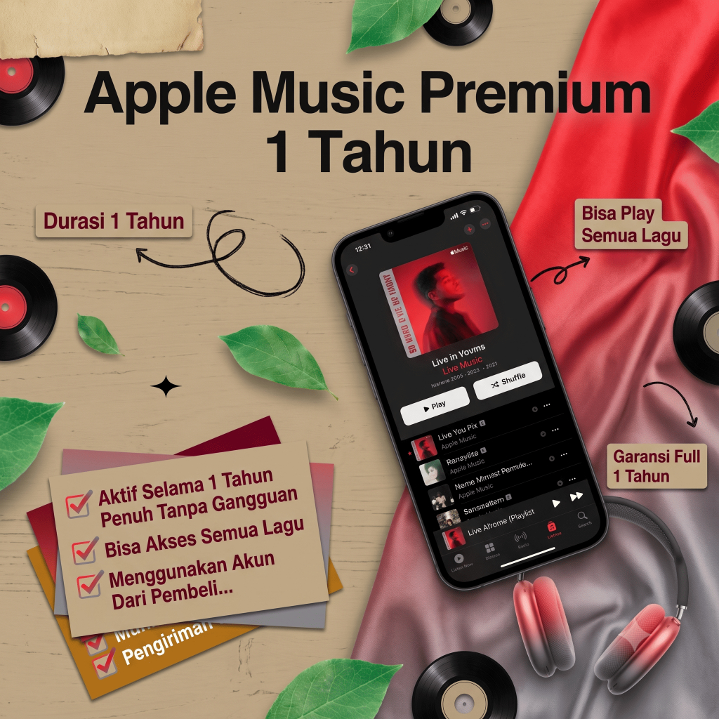 Apple Music Gift Card - Legal, Aman & Terpercaya