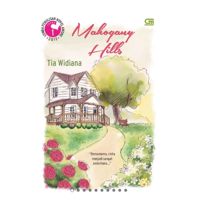 Novel Romance Murah - Mahogany Hills - Tia Widiana - Novel Preloved Original