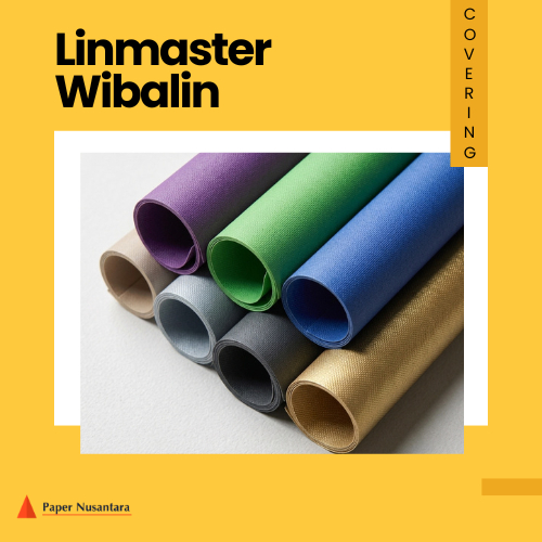Linmaster Wibalin Buckram Covering Import Paper | Kertas Cover Displays Box Case Cover Novel Dll