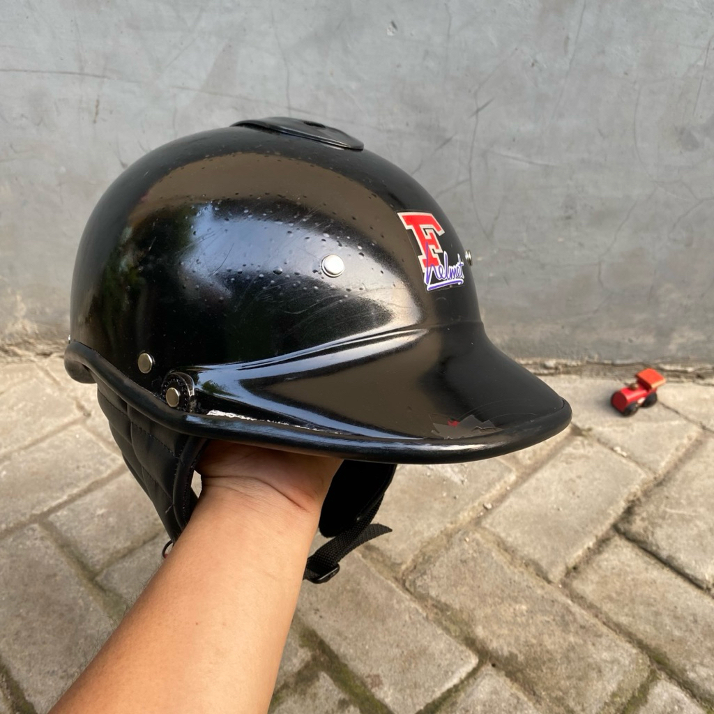 helm cebok cetok merek F helmet original