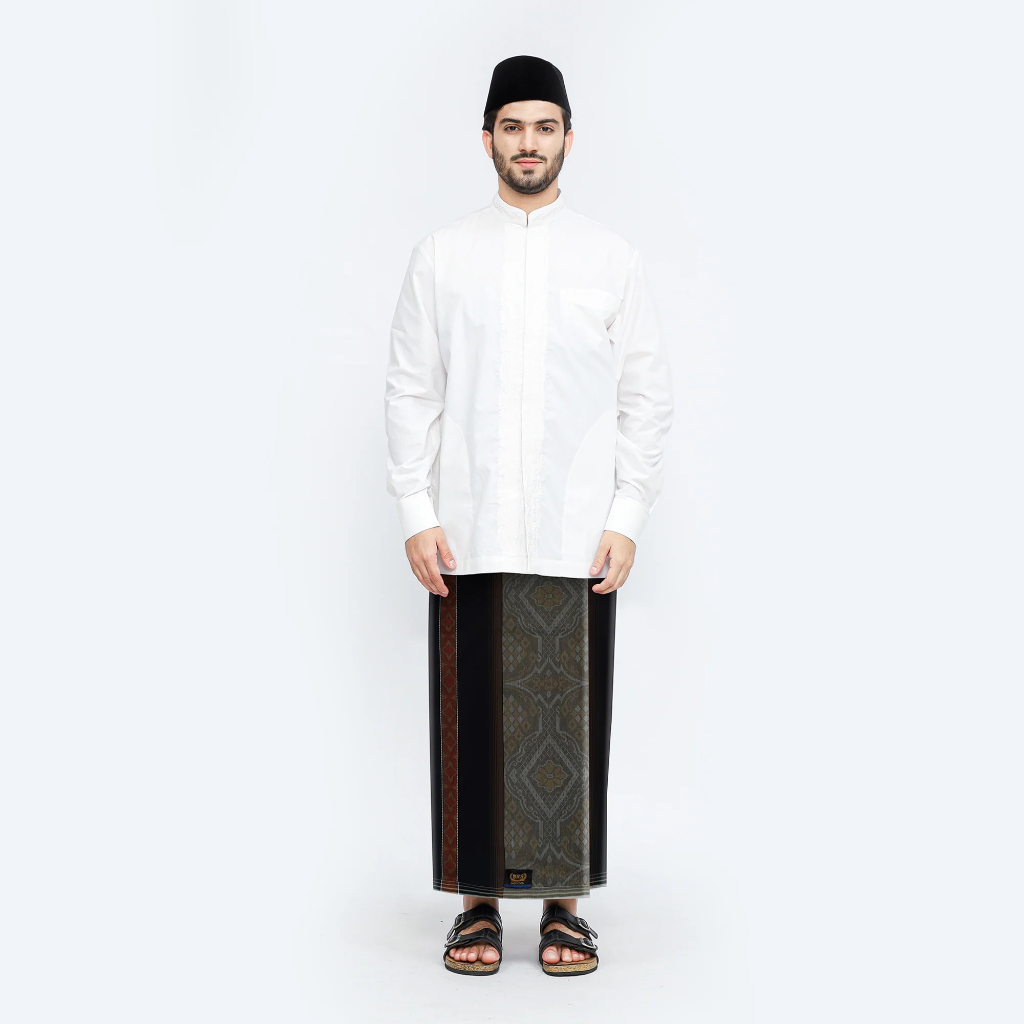 Sarung BHS Essential Gold T46 JPC Hitam Kuning 02