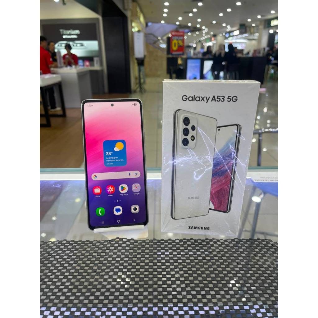 SAMSUNG GALAXY A53 5G 8/128GB SECOND SEKEN BEKAS RAM 8 INTERNAL 128