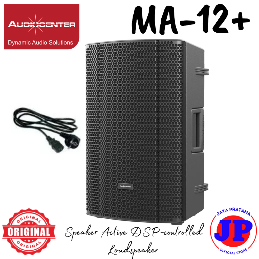 Speaker Aktif Audiocenter MA-12+ Speaker Active DSP-controlled Loudspeaker Audiocenter MA12+