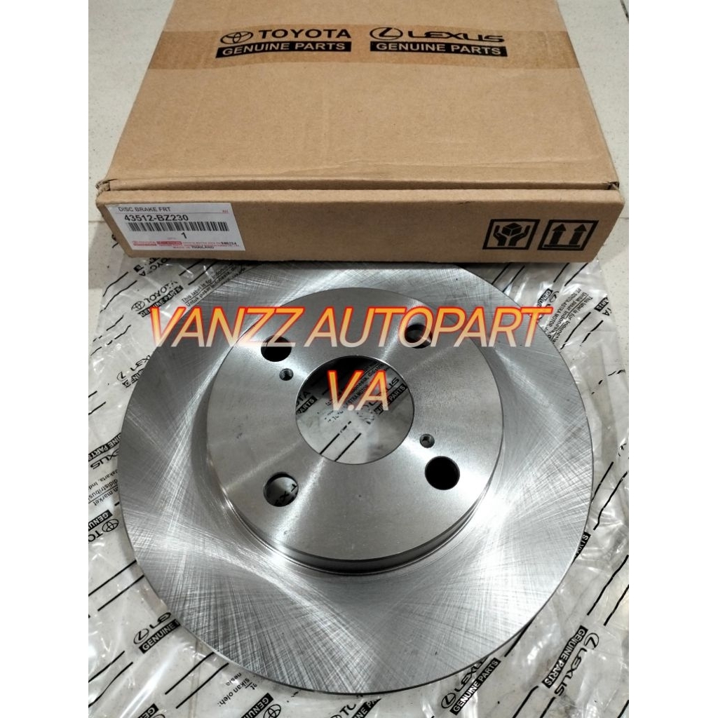 disc brake piringan cakram rem Toyota Agya Ayla matic 2012-2017