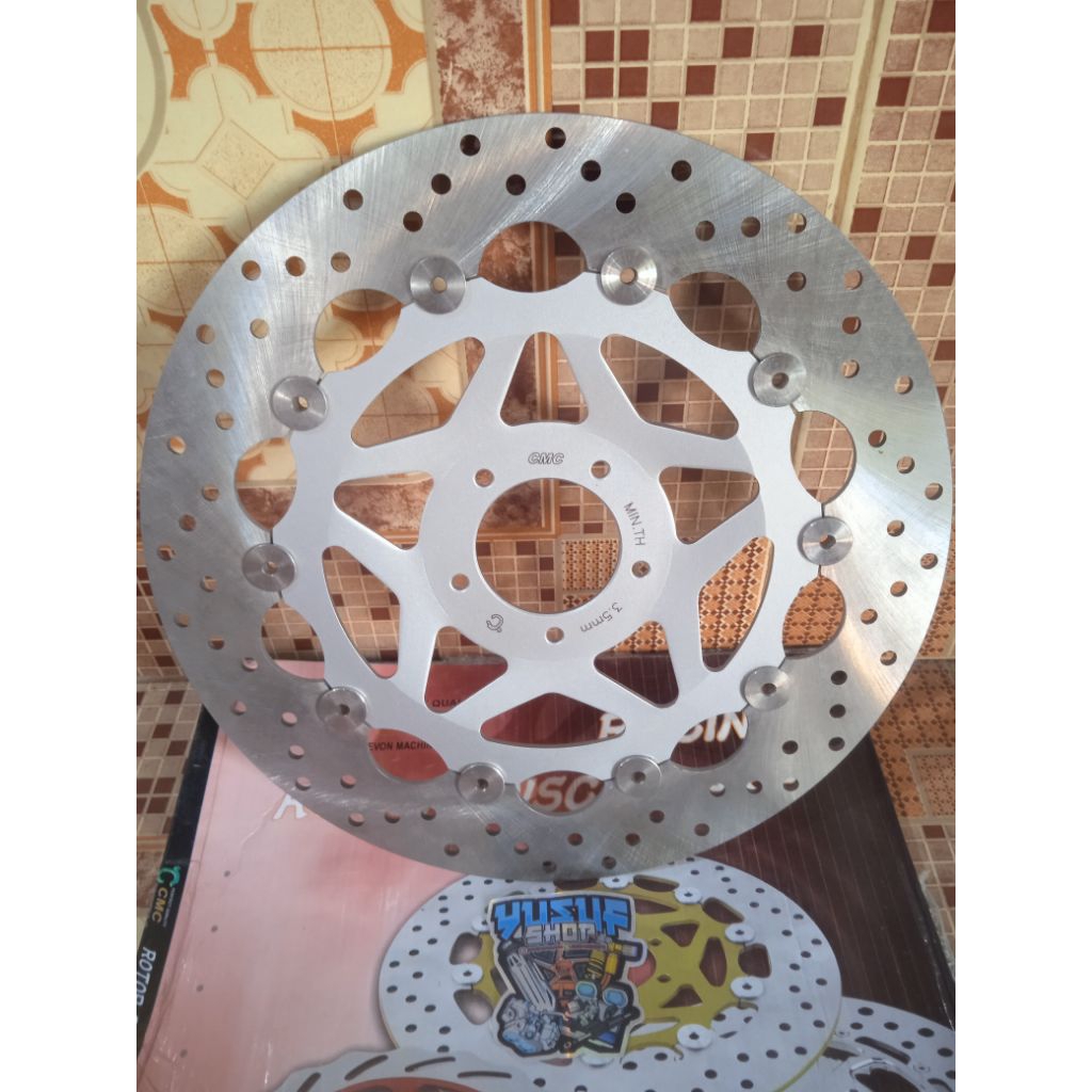 disc cakram floating CMC uk 320mm Supra X GL NovaDash sonic 125 NSR