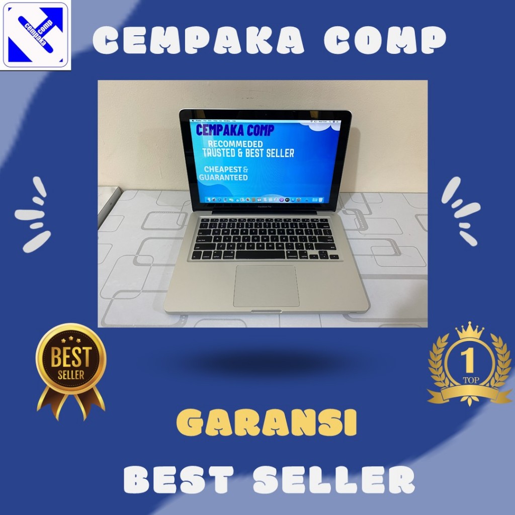 MacBook Pro 13 Mid 2012 i5 4GB SSD 128GB Garansi