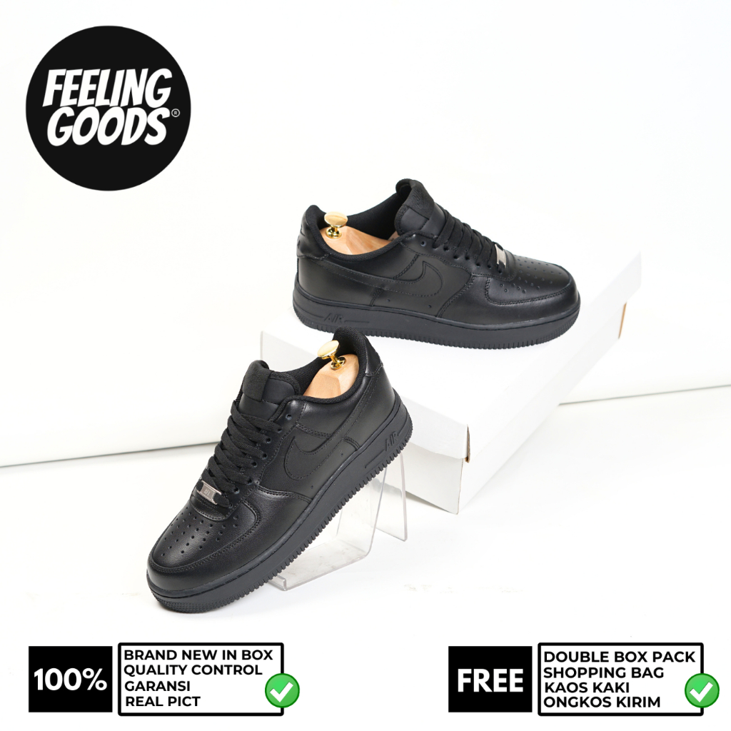 FG - Sneakers AF 1 Low Triple Black 100% Unisex