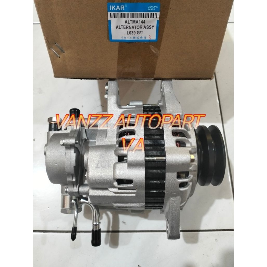alternator Assy dinamo ampere 12v Mitsubishi L300 diesel 2.5cc kuda diesel 2pully merk ikar