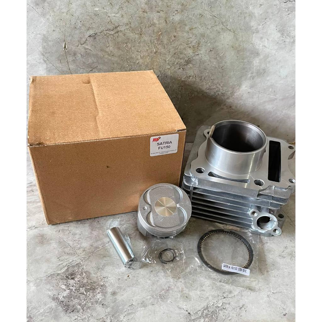 (RU) BLOK SEHER SILINDER BLOK KOMPLIT SATRIA FU 150 KARBU