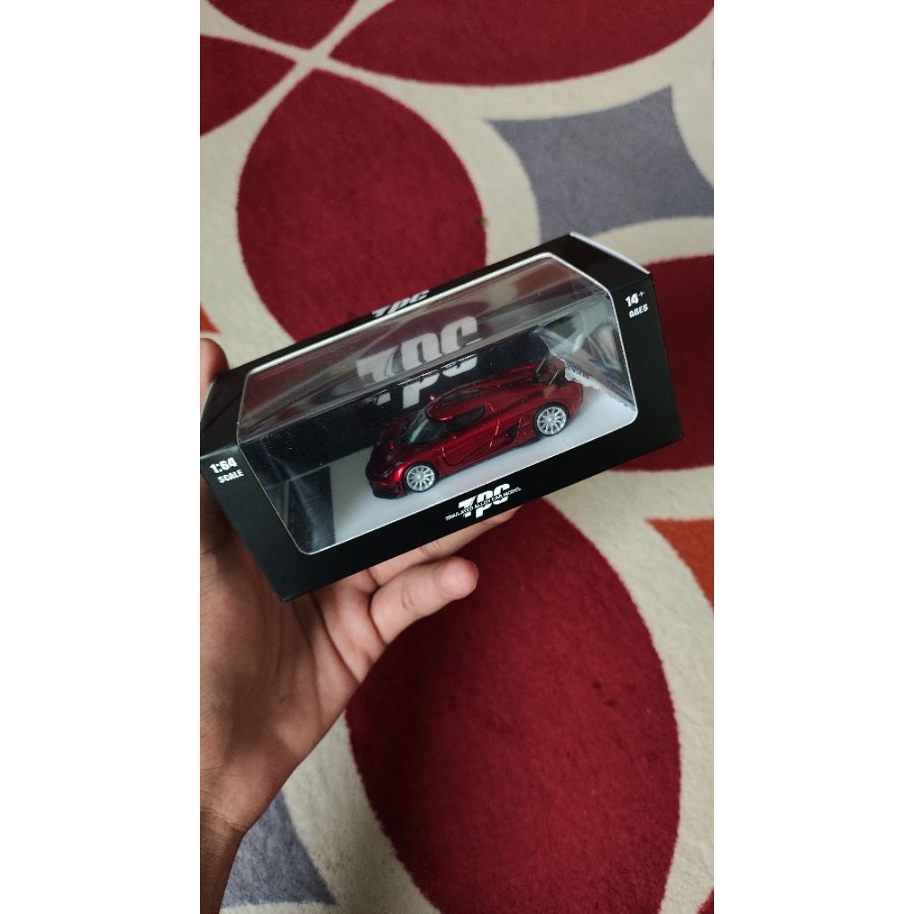 TPC KOENIGSEGG REGERA 1:64 RED MERAH