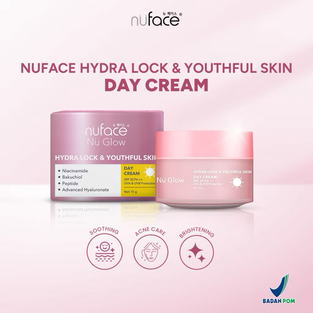 Nu face Nu Glow Hydra Lock & Youthful Skin Day Cream