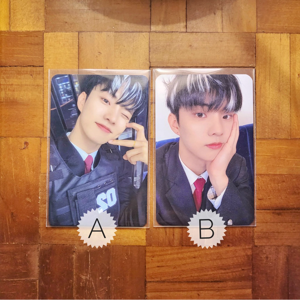 pc photocard official ji changmin Q kyu maverick album wink topang dagu bene