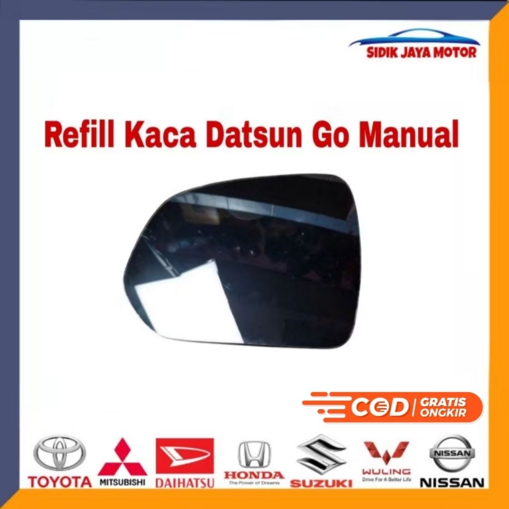 Kaca Spion Datsun Go Panca refil kaca spion datsun go panca kanan atau kiri