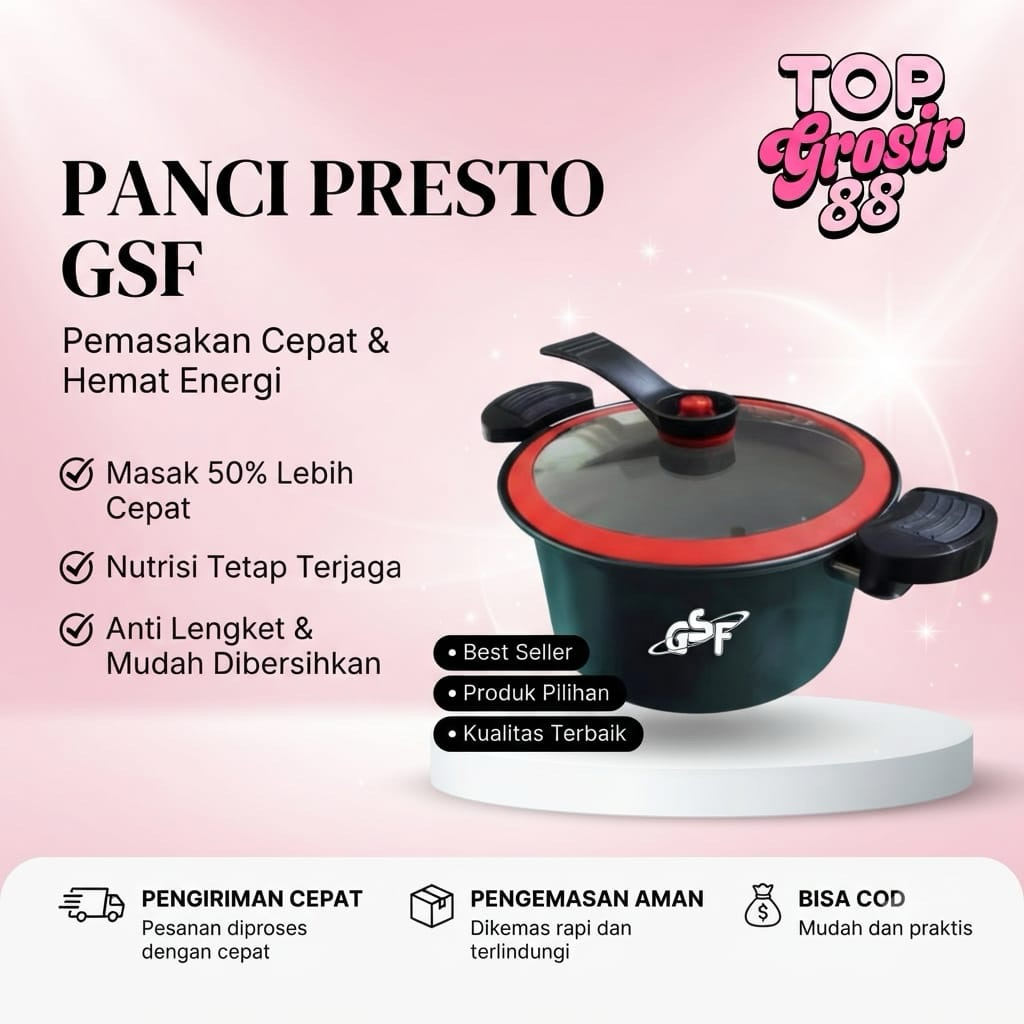 GSF Panci presto, panci susu, panci enamel, panci 3 pcs set enamel, panci 6 pcs set enamel, panci bu