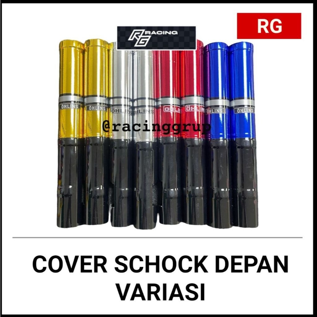 COVER SHOCK NMAX-COVER SHOCK DEPAN NMAX VARIASI OLD DAN NEW NMAX- GOLD BIRU MERAH