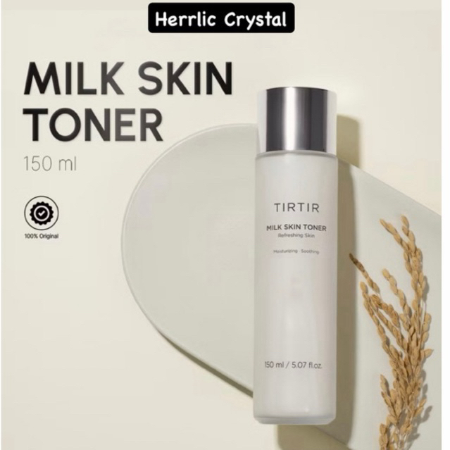 TIRTIR Milk Skin Toner 150ml (FREE GIFT)