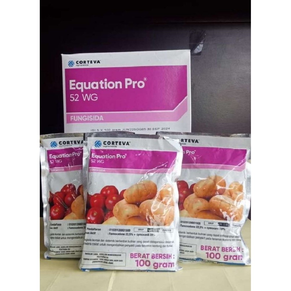 Fungisida Equation Pro 52 wg 100 gram