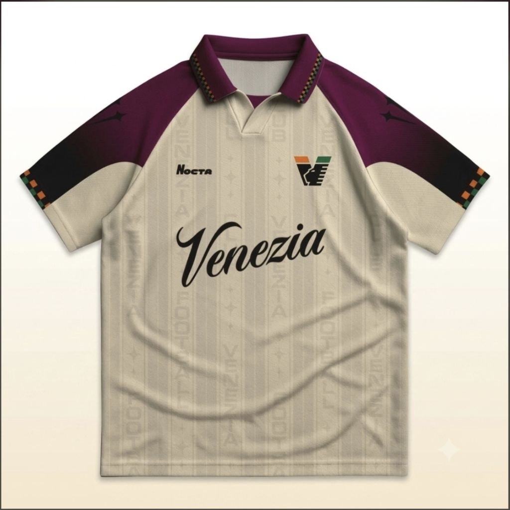 Jersey Venezia / kaos Jersey Venezia / Jersey Retro Venezia / Jersey Dryfit Bahan Brazil/Milano / Je