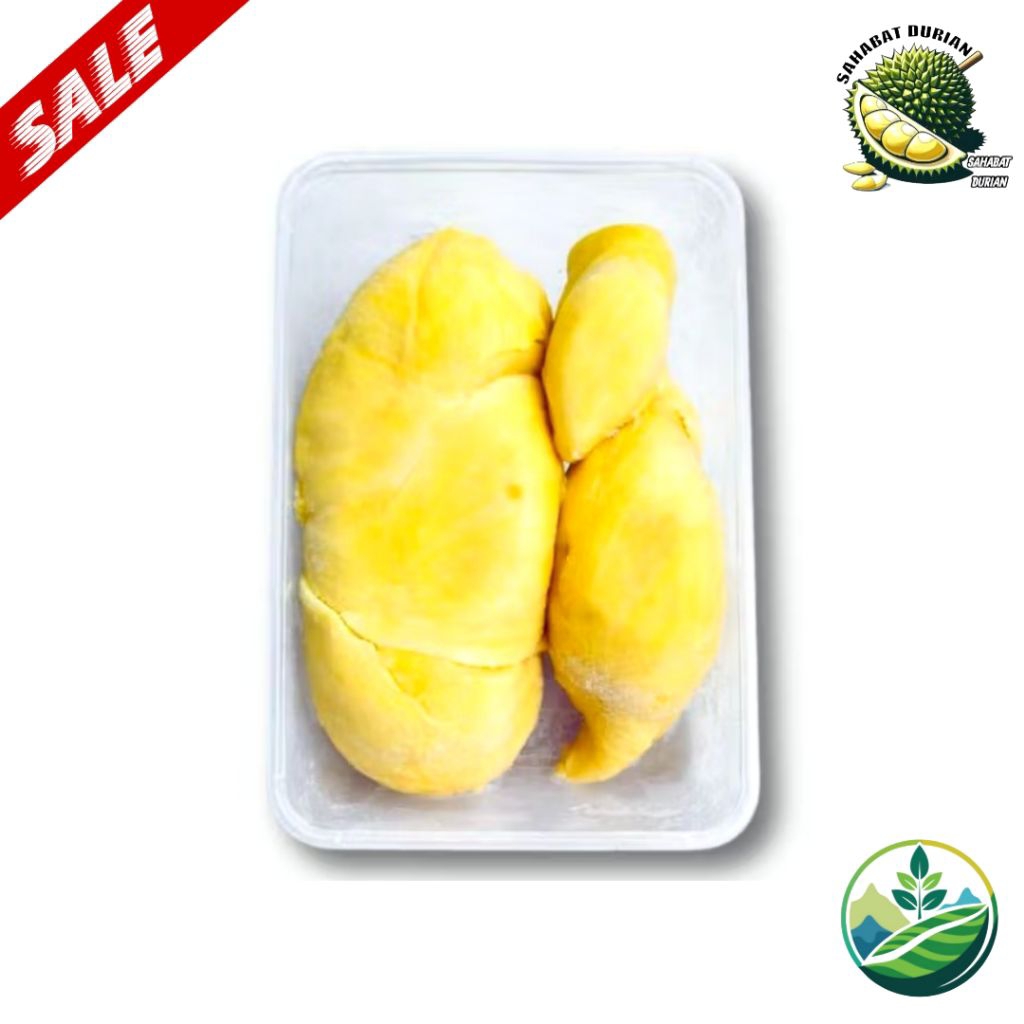 Durian montong | Durian montong kupas 1000 gram | Durian montong manis legit