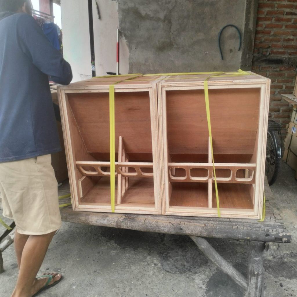 Box Speaker CLA 18 inch Single Bahan Triplek 18mm