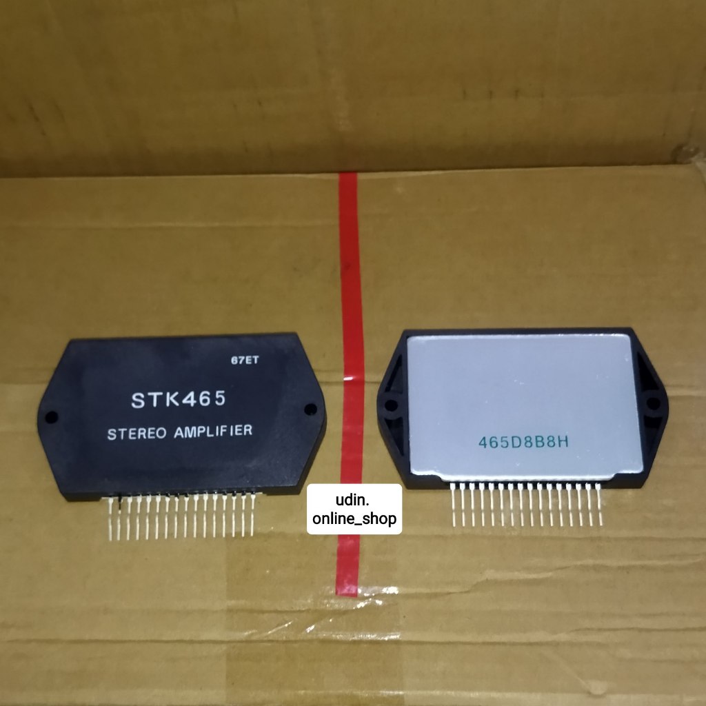 IC STK465 STK 465 STEREO AMPLIFIER