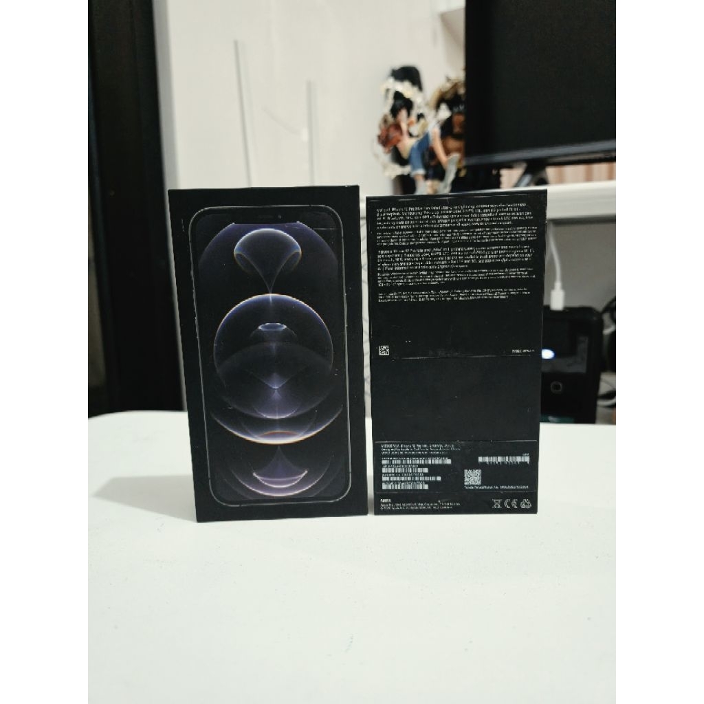 Dus box kotak iphone12 pro max Graphite 256gb ex ibox