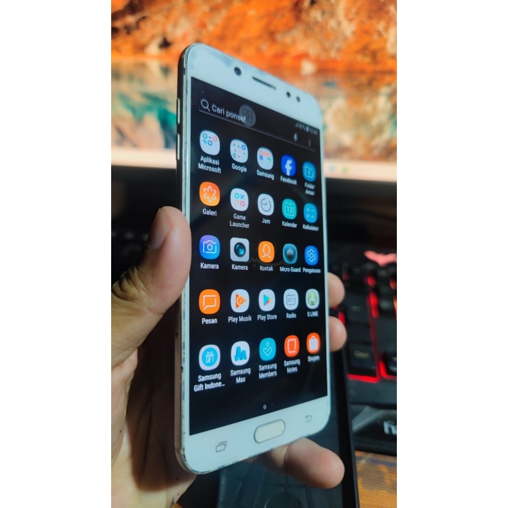 FORE SALE SAMSUNG J7 PLUS RAM 4/32GB LANGKA