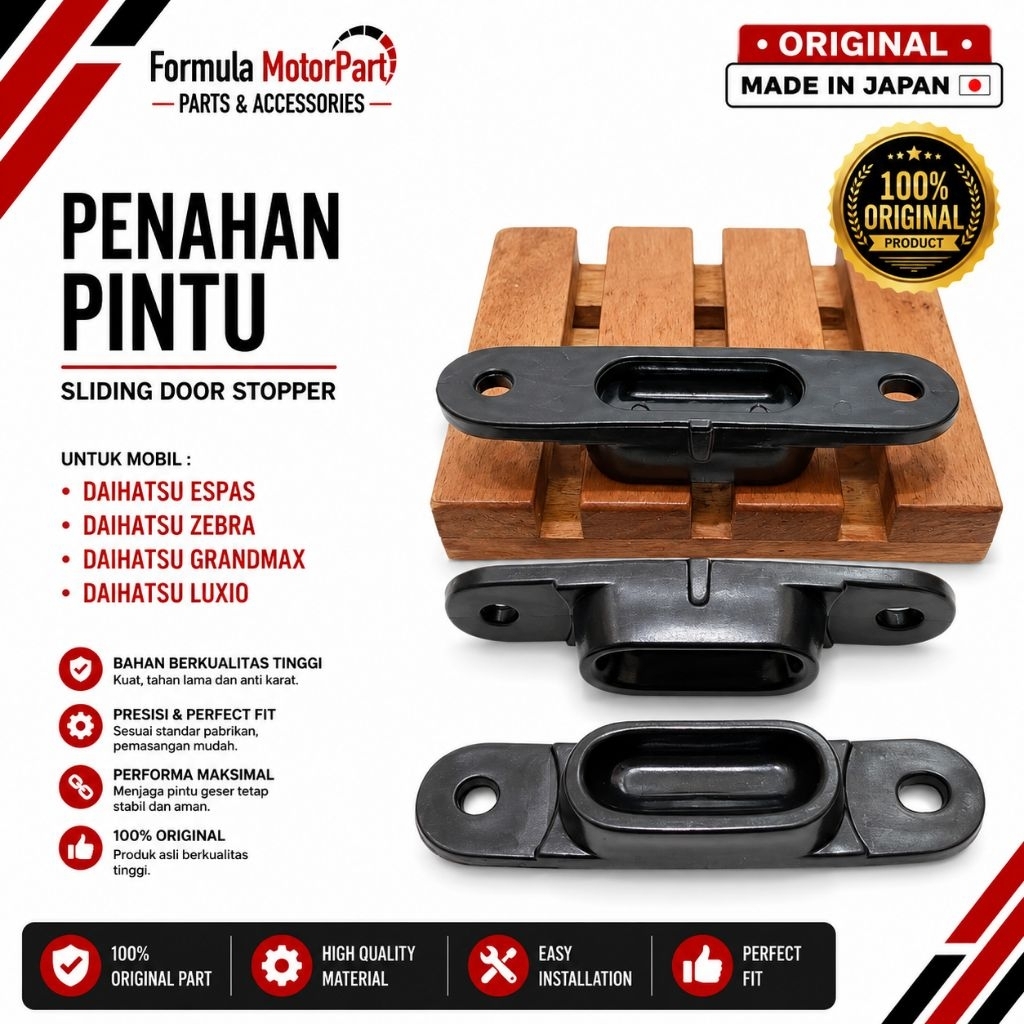 PENAHAN PINTU SLIDING STOPPER SLIDE DOOR PINTU DAIHATSU ESPAS ZEBRA GRANDMAX GREN MAX LUXIO 1PC