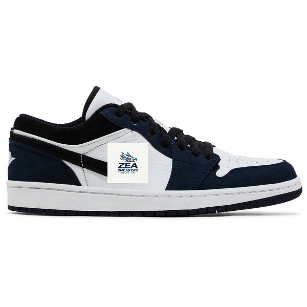 Sepatu snakers Air Jordan 1 Low Navy 39-44