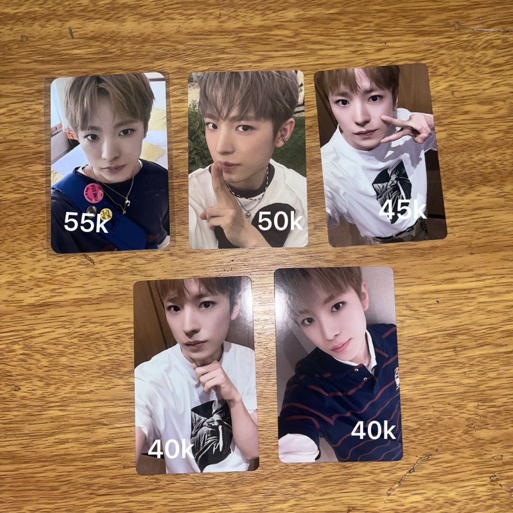 OFFICIAL PC PHOTOCARD YUSHI NCT WISH