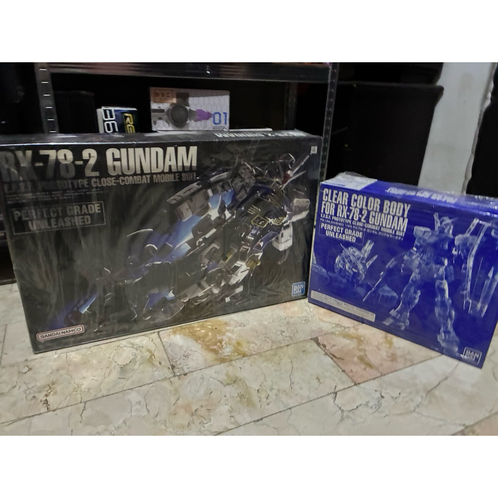 PG Unleashed RX-78 Gundam + Clear Body