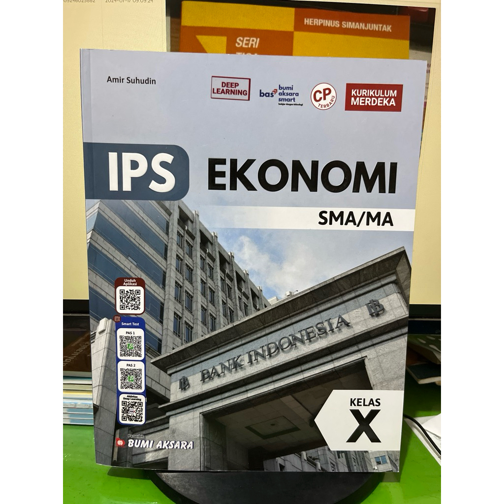 BUKU IPS EKONOMI SMA KELAS 10 KURMER PENERBIT BUMI AKSARA