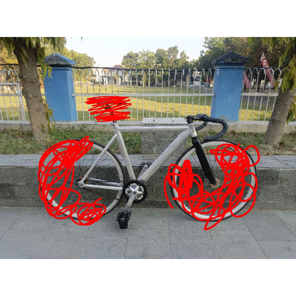 Frame set fixie folker alloy