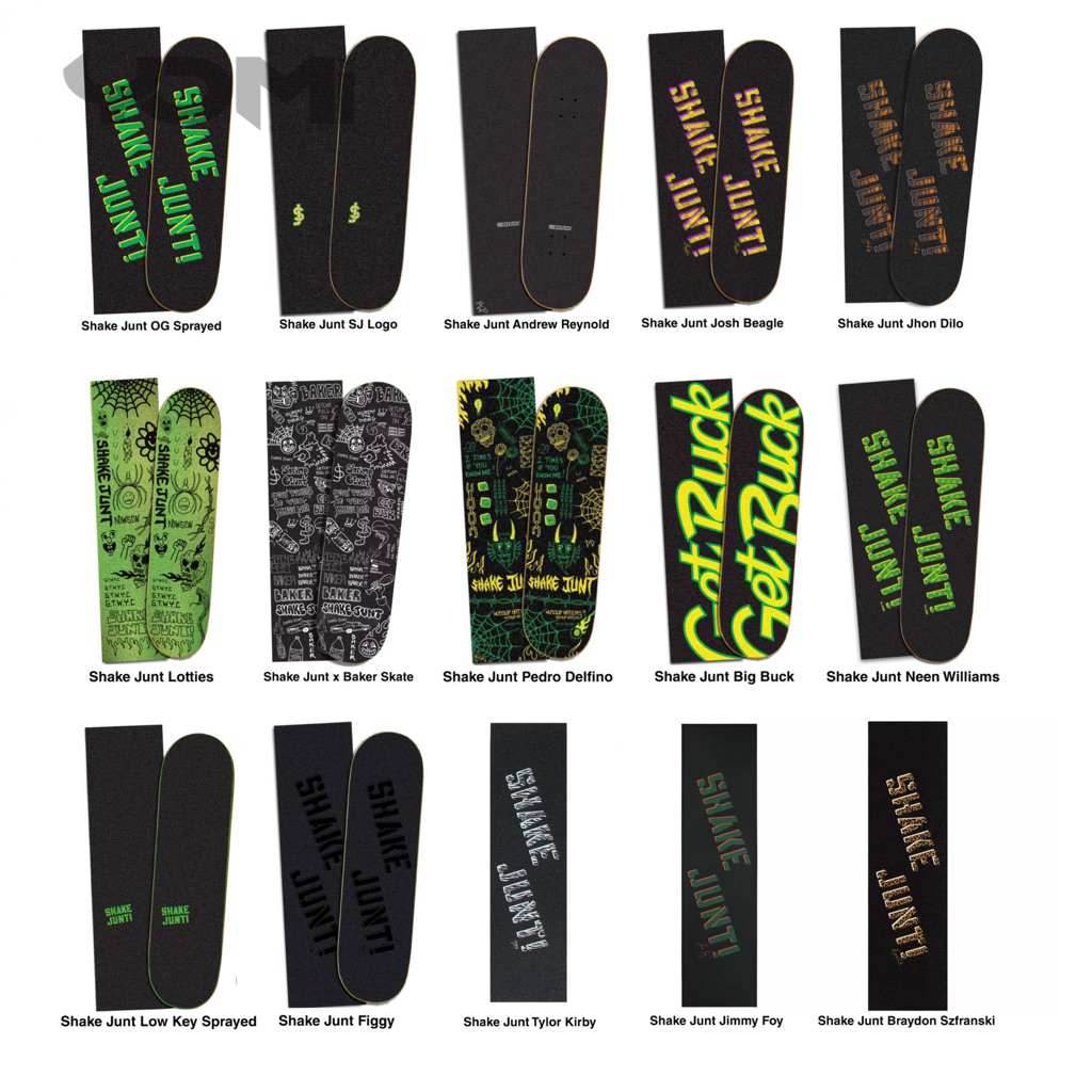 Shake Junt Griptape Skateboard | Profesional Skateboard Griptape | Original