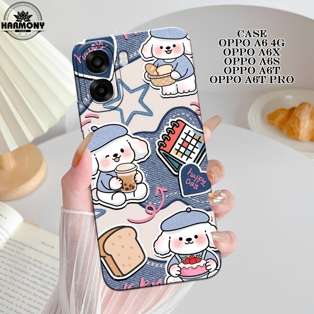 Case OPPO A6X/A6/A6S/A6T/A6T PRO - Fashion Case Lucu - Softcase OPPO A6X/A6/A6S/A6T/A6T PRO - Siliko