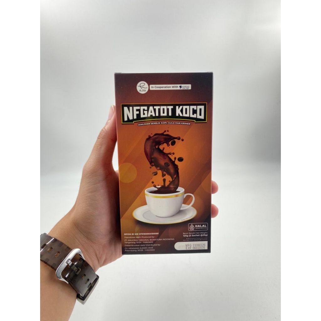 Kopi NF Gatot Koco Original PRIVASI AMAN