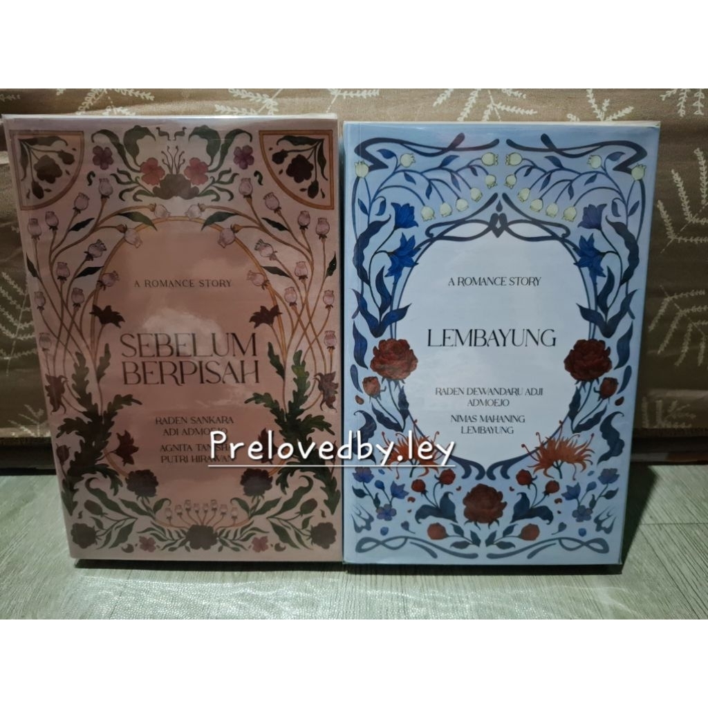 [Preloved] Novel Nonamerahmuda - Sebelum Berpisah & Lembayung